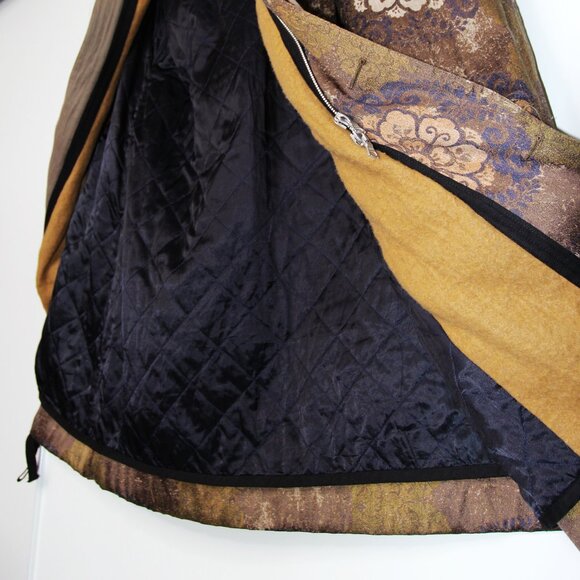 AW13 DRIES VAN NOTEN PRINTED COAT L - Picture 7 of 15